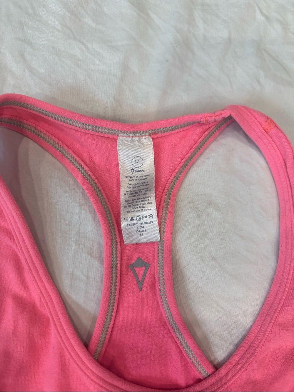 Ivivva Keep Your Cool Racerback Tank - Picture 2 of 4